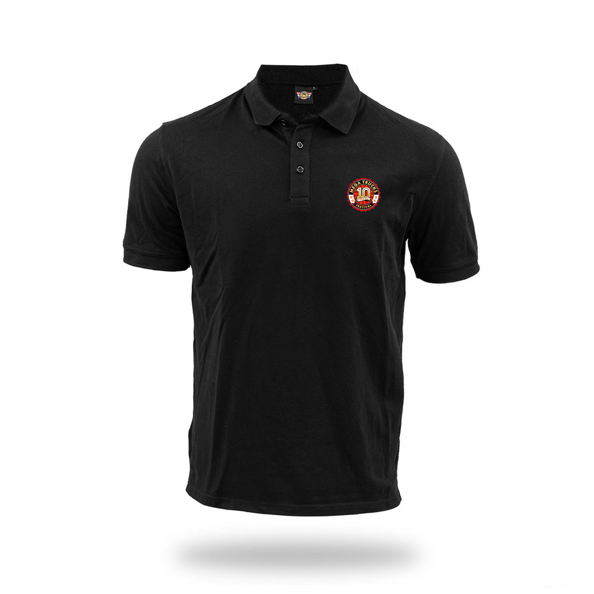 MTF-10Y Polo Schwarz