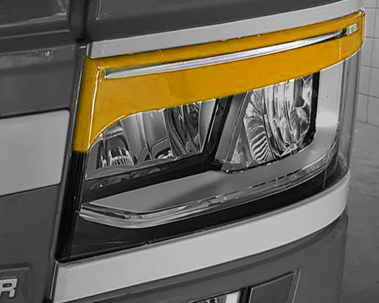 "SCHEINWERFERBLENDE" - GEEIGNET FÜR SCANIA -  NEXT GEN - LED SCHEINWERFER