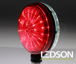 LEDSON - SPANISCHE LAMPE LED - WEISS/ROT