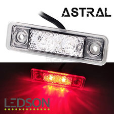 LEDSON - Astral - EASY FIT LED POSITION LICHT - ROT