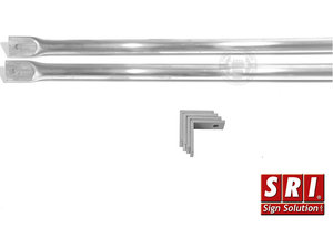 ClassicSignFront® Universalbeschläge aus Aluminium