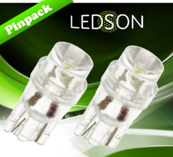 LED WARM WEISS 1 diode 24V W5W 