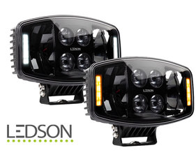 Libra10+ LEDSON LED SCHEINWERFER 90W - ORANGE / WEISS position light