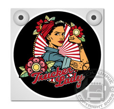  TRUCKER LADY - TATTOO/ROSES - LEUCHTKAST DELUXE