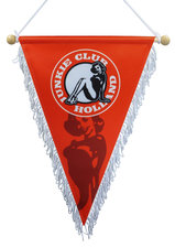 WIMPEL - JUNKIE CLUB HOLLAND - 20 x 30 cm