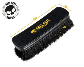 NUKE GUYS - LEATHER AND TEXTILE BRUSH -LARGE