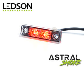 LEDSON - Astral - EASY FIT LED POSITION LICHT - ROT *SMOKE*