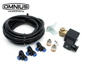 OMNIUS - ANSCHLUSSSATZ FÜR 2 LUFTHÖRNER - 24V - 8MM