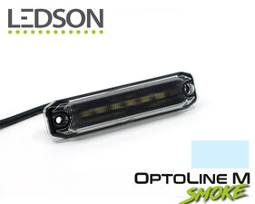 LEDSON - OPTOLINE M - POSITIONSLEUCHTE/SEITENMARKIERUNG - *SMOKE* - KÜHLWEISS