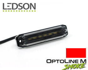 LEDSON - OPTOLINE M - POSITIONSLEUCHTE/SEITENMARKIERUNG - *SMOKE* - ROT