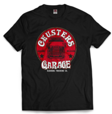 T-SHIRT - CEUSTERS GARAGE - SCHWARZ