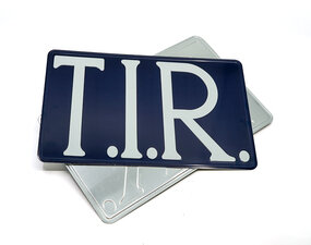 T.I.R. - BLAU - 40 x 25 cm