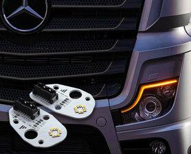 UMBAU KIT DRL AMBER - MERCEDES ACTROS >2020 - LED