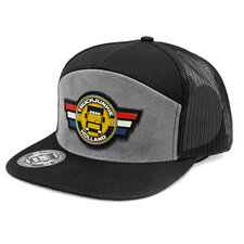 10 YEARS TRUCKJUNKIE - TRUCKER CAP - 7 PANEL 