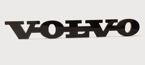 VOLVO LOGO -  SCHWARZ