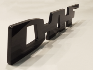 DAF LOGO - SCHWARZ