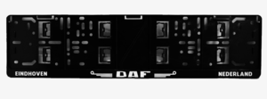 DAF - EINDHOVEN  KENNZEICHENHALTER