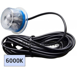 - XENON WEISS - LED-SEITENMARKRUNGLEUCHTEN - KLARR GLAS GYLLE