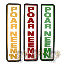 POAR NEEM'N SCHILD - 40X10CM