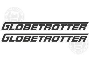 GLOBETROTTER - AUFKLEBER