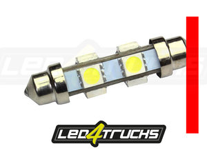 ROT - 6xSMD LED 24-28V - FESTOON 